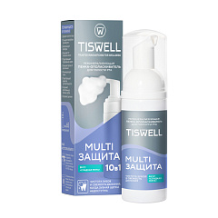  Пенка для полости рта "Tiswell " Очищающая 10в1 Сладкая мята 50мл N1 