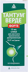 Тантум верде форте 0,51мг/мл 15мл №1 