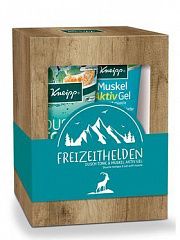 Набор гелей для мышц Kneipp активный с Арникой и Сосоной и Душ-тоник Голубой Эвкалипт N1