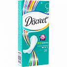 Прокладки гигиенические "Discreet" ежедневные Deo Water lily №20*1 