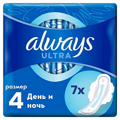  Прокладки гигиенические "Always" ультра день и ночь N7 