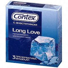  Презерватив "Contex Long love" с анестетиком N3 