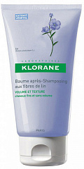  Бальзам-кондиционер "KLORANE" с экстрактом льняного волокна для тонких волос 200мл N1 