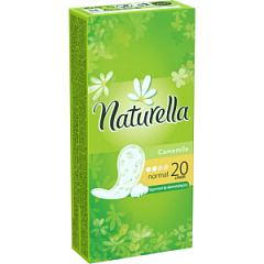  Прокладки гигиенические "Naturella" ежеднев Camomile Normal N20 