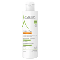  Гель для сухой кожи "A-Derma" Exomega Control смягчающий пенящийся 500мл N1 
