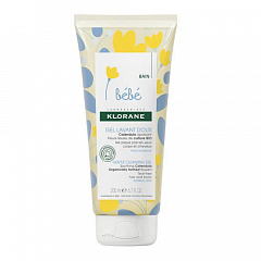 Гель для волос и тела Клоран Bebe нежный очищающий 200мл N1