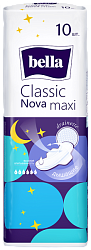 Прокладки гигиенические "Bella nova classic maxi №10х1 