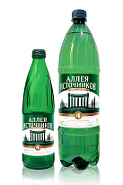 Вода минеральная "Аллея источников" N4 0,5л/0,45л N1 