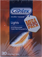 Презерватив "Contex Lights" особо тонкие №30 
