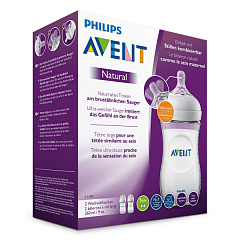  Бутылочка для кормления Philips "Avent" Natural 260мл N2 