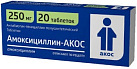 Амоксициллин тб 250мг N20 