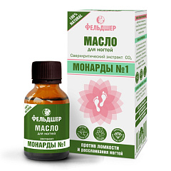  Масло "Фельдшер" против ломкости и расслаивания ногтей экстракт монарды №1 25мл N1 