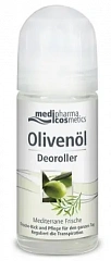  Дезодорант роликовый "Medipharma cosmetics" Olivenol Средиземноморская свежесть 50мл N1 