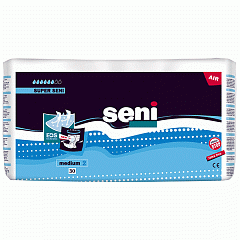  Подгузники дышащие для взрослых Super Seni Air 75-110см 2M N30 
