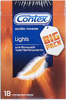 Презерватив "Contex Lights" особо тонкие №18 
