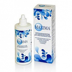  Раствор для ухода за контактными линзами Maxima 360мл N1 