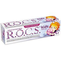  Зубная паста "R.O.C.S" "Бабл гам" (4-7 лет) 45г N1 