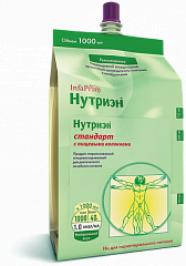 Продукт стерилиз специализ для диетического лечебн питания "Нутриэн стандарт с нейтральным вкусом" 1000мл N1