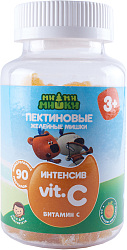 Ми-ми-мишки Интенсив Витамин С пектиновые пастилки апельсин (БАД) 2г №90 