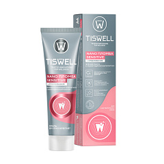  Зубная паста "Tiswell" Nano Пломба Sensitive +отбеливание зубов 110г N1 