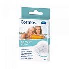 Пластырь "Cosmos Aqua" из прозр. пленки водостойкий (2 размера) N10 