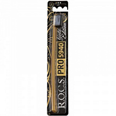  Зубная щетка "R.O.C.S" PRO Gold Edition мягкая N1 