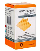 Меропенем порошок для в/в 1 г №1*1 