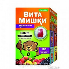  ВитаМишки Bio+ пребиотик БАД пастилки N30 