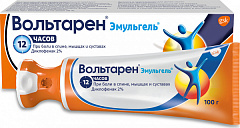 Вольтарен эмульгель гель наружного применения 2% 100г N1