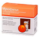 Мукофальк гран д/приг оральной сусп со вкусом апельсина саше 5г уп N20 