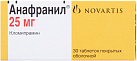 Анафранил тб 25мг N30 