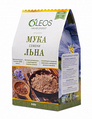  Мука семени льна "Oleos" (БАД) 300г N1 