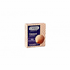 Презерватив "Contex Ribbed" ребристые N3 