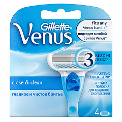 Кассеты для станков Gillette Venus N4