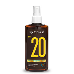  Масло-активатор загара Krassa SPF-20 водостойкое 150мл N1 