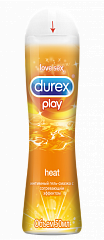  Гель-смазка DUREX play-Heat 50мл N1 