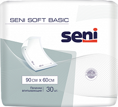  Пеленка гигиеническая Seni Soft Basic 90см*60см N30 
