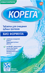  Корега Био Формула таблетки для очистки зубных протезов тб N30 