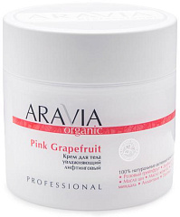  Крем для тела "Aravia Organic" увлажняющий лифтинговый Pink Grapefruit 300мл N1 