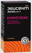 Комплекс для чистой и здоровой кожи "Эвисент" Акнесент (БАД) №120 