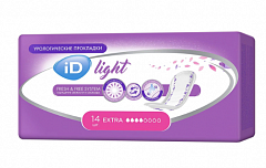  Прокладки урологические iD Light Extra (Изделия гигиенич впитывающ однораз для ухода за больными) N14 