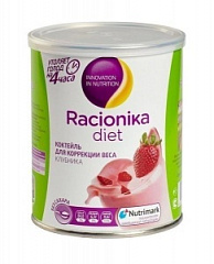  Коктейль Racionika Diet (клубника) 350г N1 