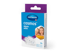  Пластырь пластинки "Cosmos Aqua" из прозр. пленки водостойкий (3 размера) N10 
